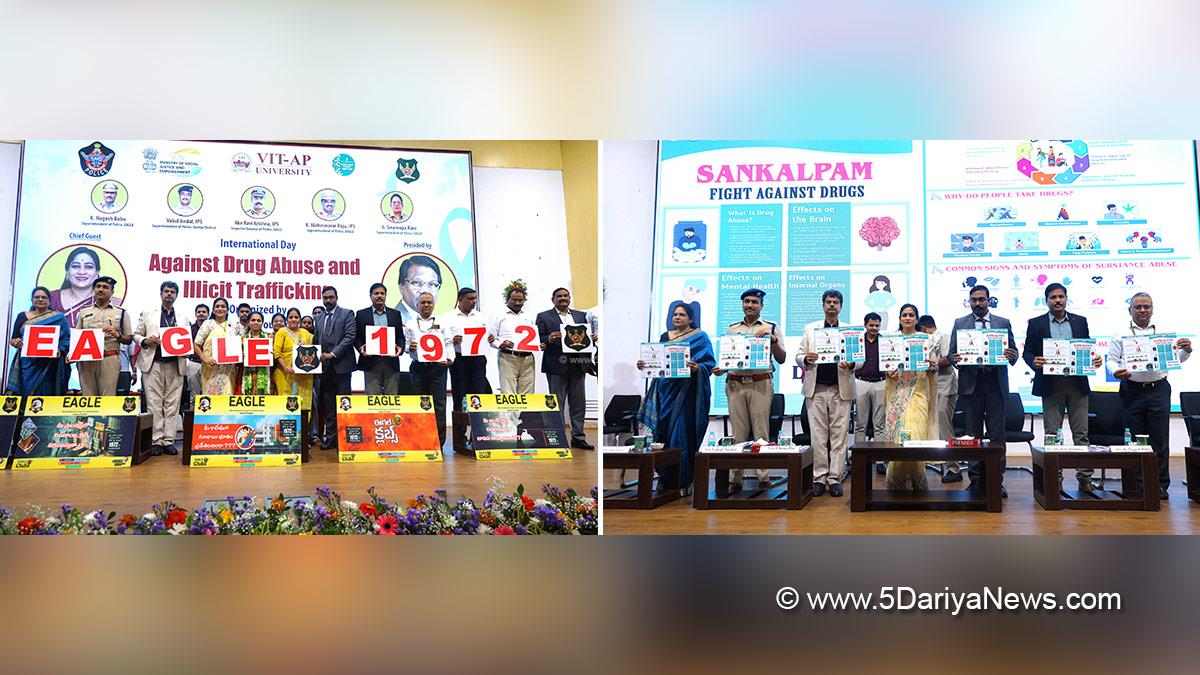 Vangalapudi Anitha, Telugu Desam Party, VIT AP University, Nasha Mukth Bharat Abhiyaan, Amaravati