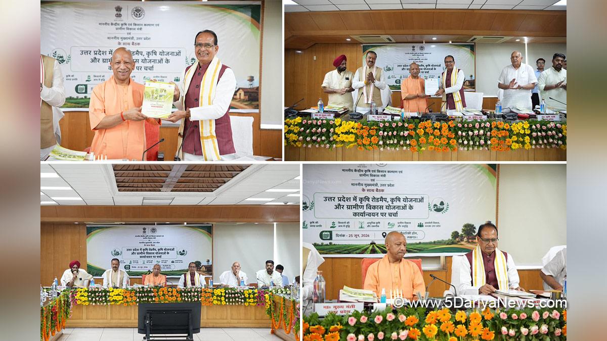 Shivraj Singh Chouhan, Shivraj Chauhan, BJP, Bharatiya Janata Party, Yogi Adityanath, BJP Uttar Pradesh, Chief Minister of Uttar Pradesh, Lucknow, Uttar Pradesh