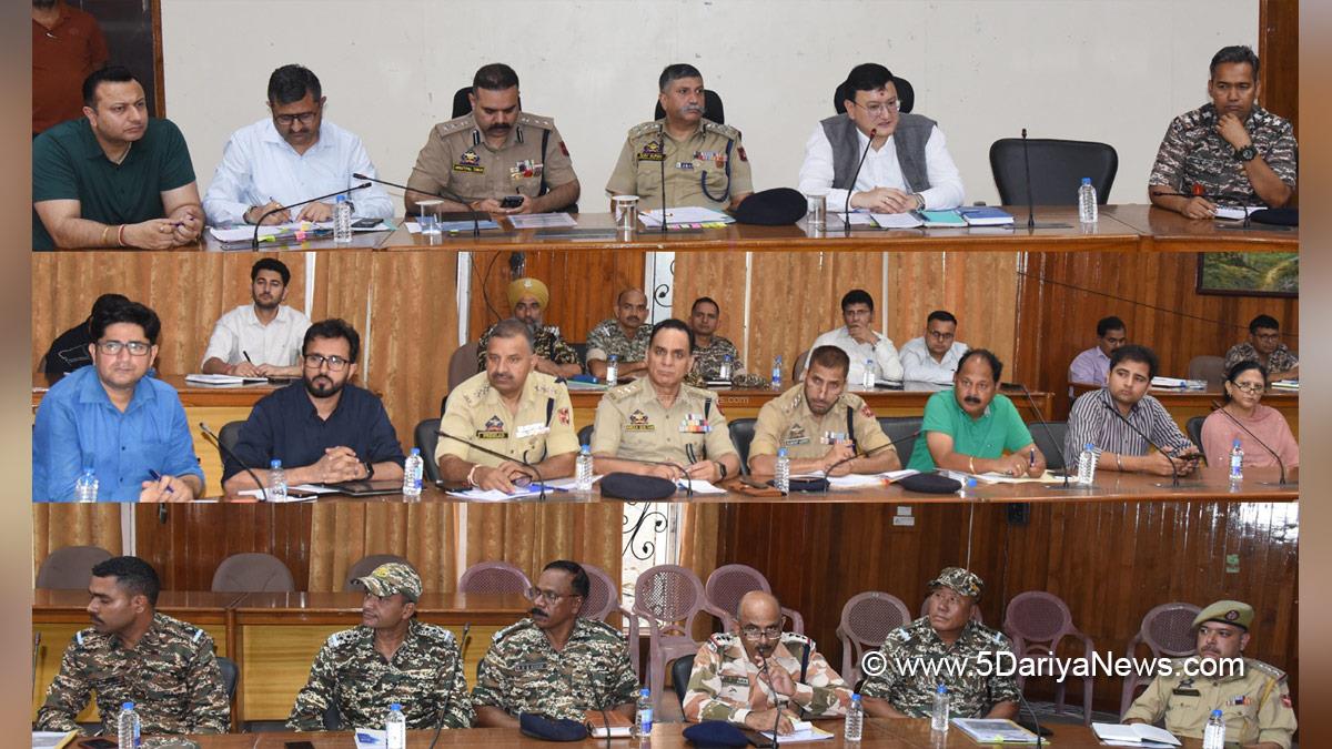 Minga Sherpa, Udhampur, DC Udhampur, Deputy Commissioner Udhampur, Shiv Kumar, DIG Udhampur Reasi Range