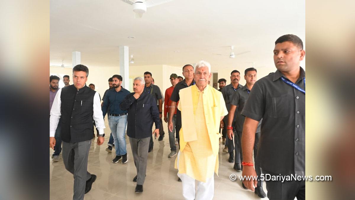 Manoj Sinha, Lieutenant Governor JK, Dr Bilal Mohi Ud Din Bhat, Anantnag, DC Anantnag, Deputy Commissioner Anantnag, Nunwan Base Camp, Shri Amarnath Ji Yatra 2026, SANJY 2026