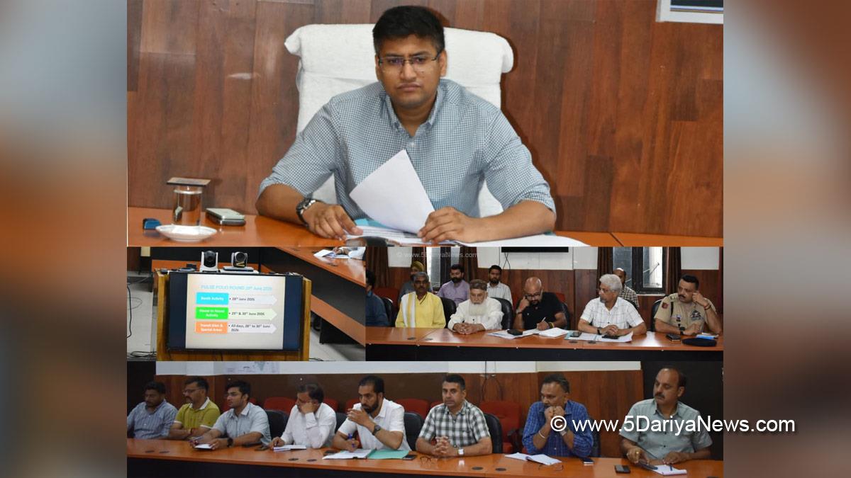 Kumar Abhishek, Reasi, Deputy Commissioner Reasi, National Immunization Day 2026, NID 2026