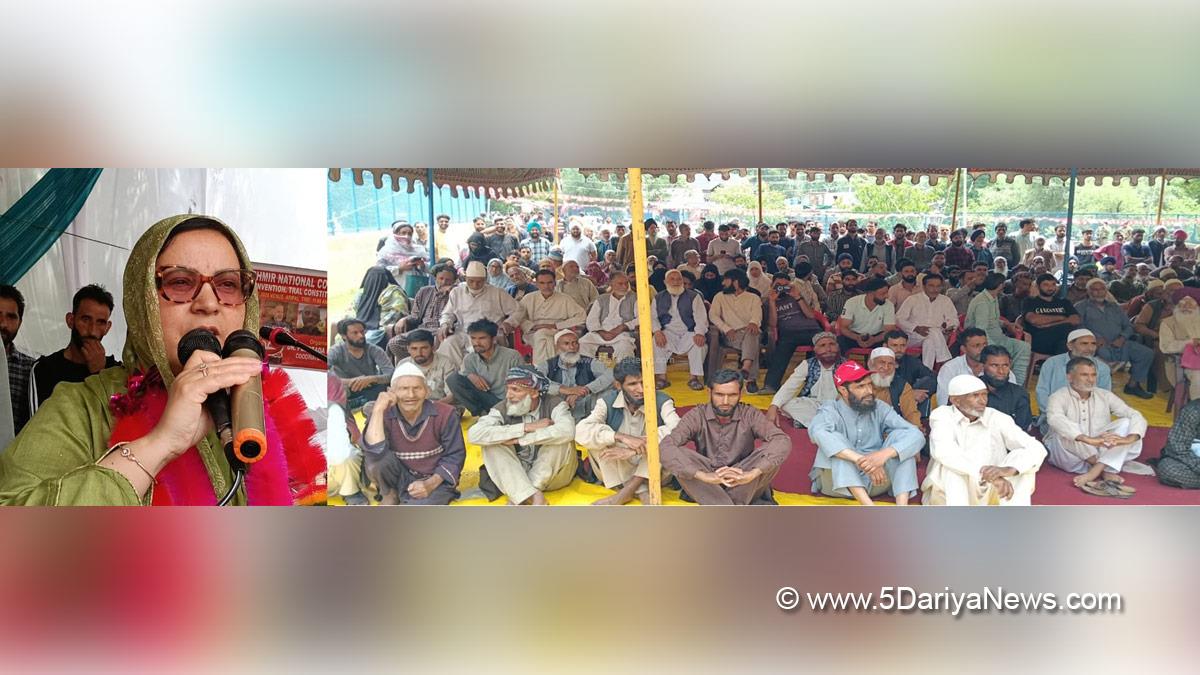 Sakeena Itoo, Sakina Itoo, Jammu and Kashmir National Conference, National Conference, Pulwama