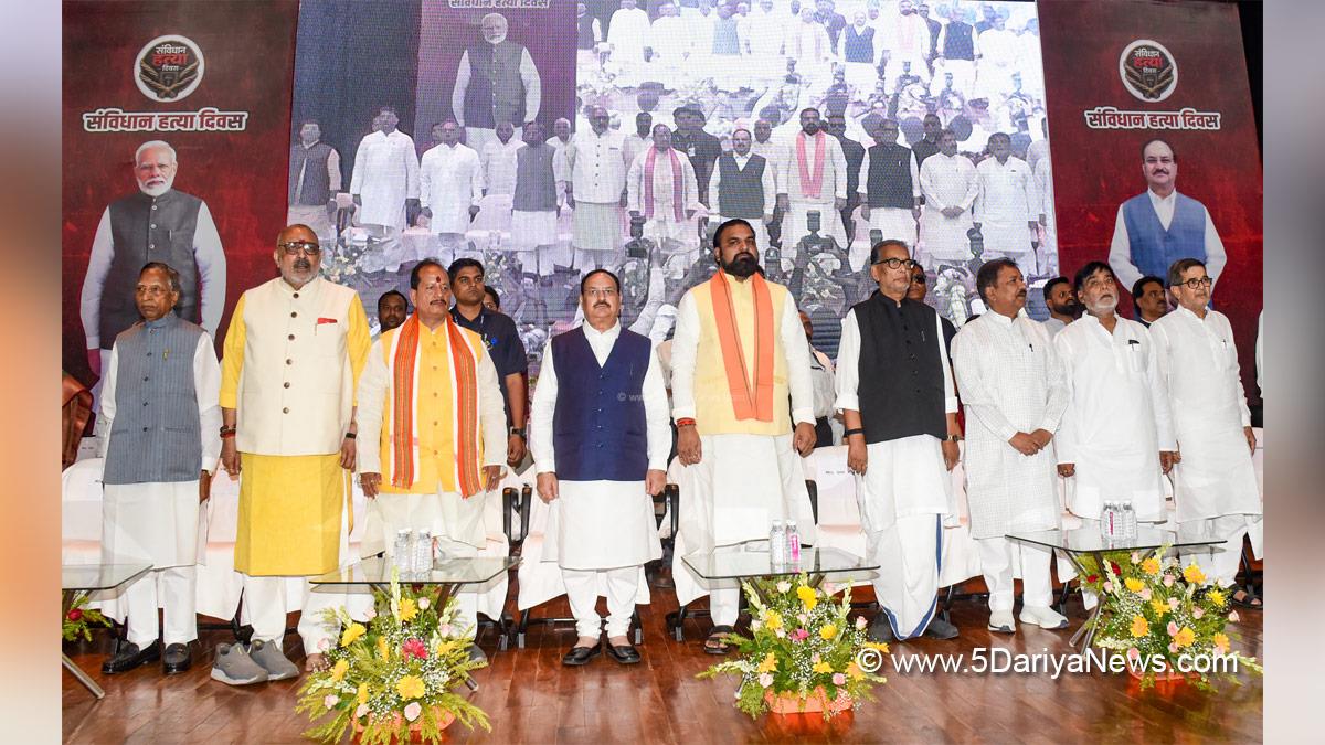 Jagat Prakash Nadda, JP Nadda, BJP, Bharatiya Janata Party, Giriraj Singh, Samrat Choudhary, BJP Bihar, Chief Minister of Bihar, Patna, Bihar
