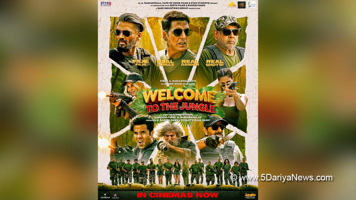 Akshay Kumar, Suniel Shetty, Disha Patani, Jacqueline Fernandez, Bollywood, Review, Welcome To The Jungle, Welcome To The Jungle Movie Review, Bollywood, Bollywood News, Latest Bollywood News, Mumbai
