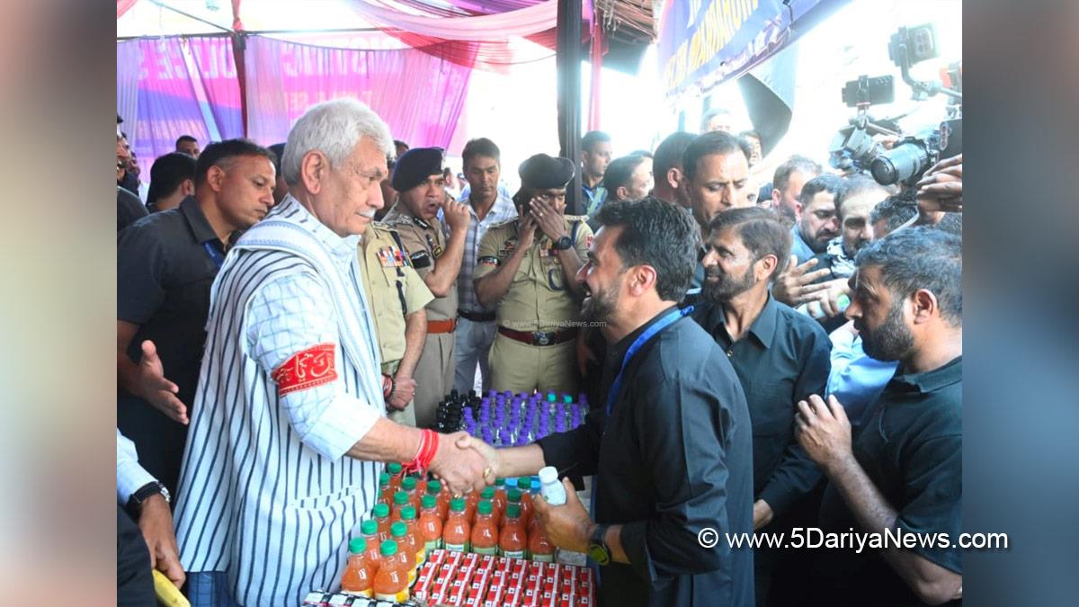Manoj Sinha, Lieutenant Governor JK, Srinagar
