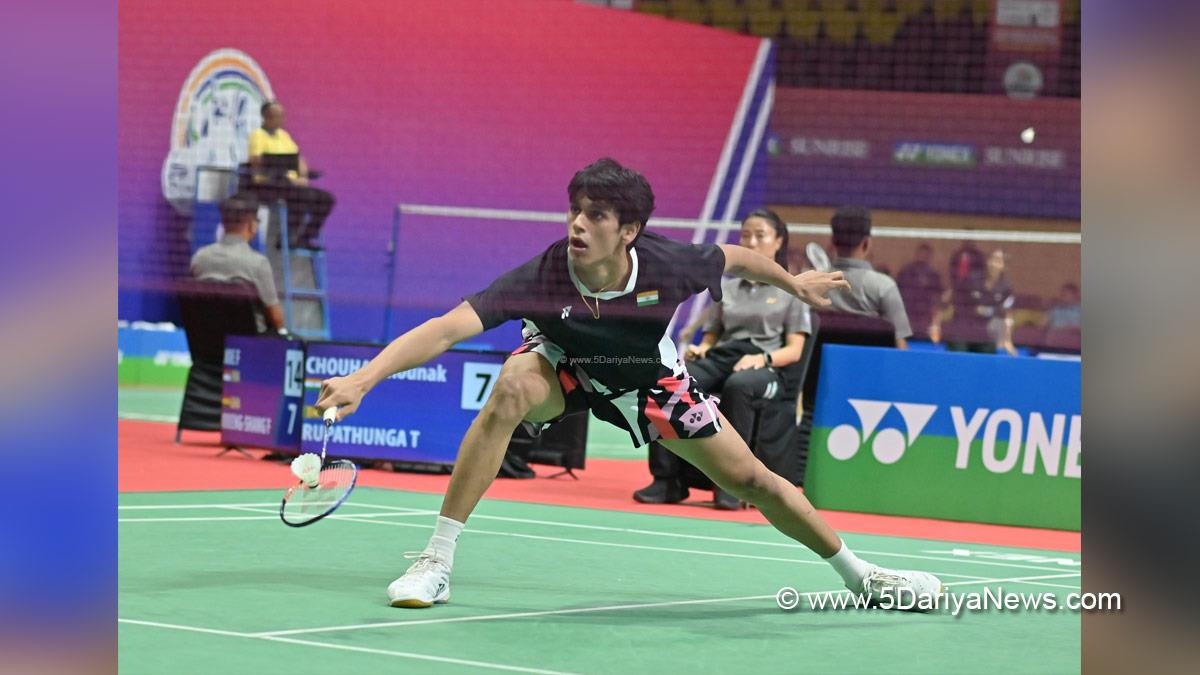 Sports News, Badminton, Rounak Chouhan, US Open Badminton Tournament, Fullerton