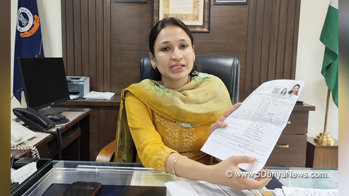 Komal Mittal, DC Mohali, Deputy Commissioner Mohali, SAS Nagar, SAS Nagar Mohali, Mohali, Sahibzada Ajit Singh Nagar