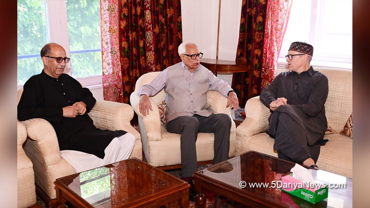Omar Abdullah, Chief Minister of JK, Jammu and Kashmir National Conference, National Conference, Nasir Aslam Wani, NN Vohra, Srinagar