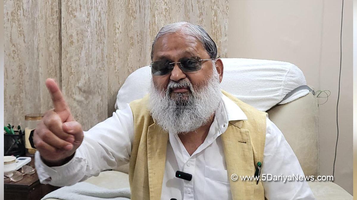 Anil Vij, BJP Haryana, Haryana
