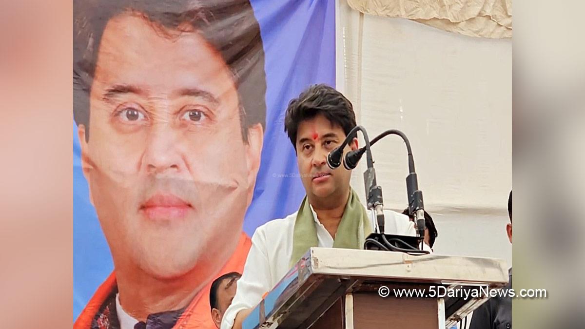 Jyotiraditya Scindia, Jyotiraditya Madhavrao Scindia, BJP, Bharatiya Janata Party, Guna, Madhya Pradesh