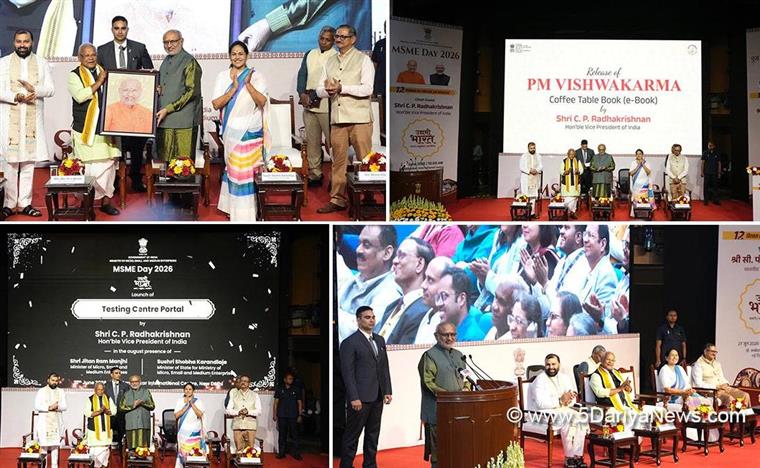 C. P. Radhakrishnan Participates in International MSME Day 2026 Celebrations