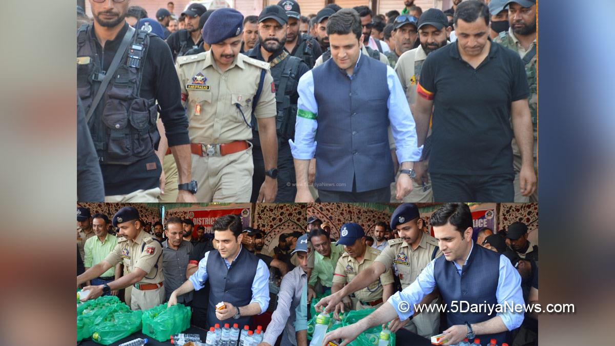 Athar Aamir Khan, Budgam, Deputy Commissioner Budgam, DC Budgam, Hari Prasad KK, SSP Budgam