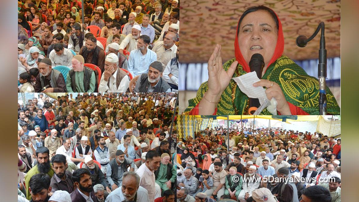 Sakeena Itoo, Sakina Itoo, Jammu and Kashmir National Conference, National Conference, Kulgam