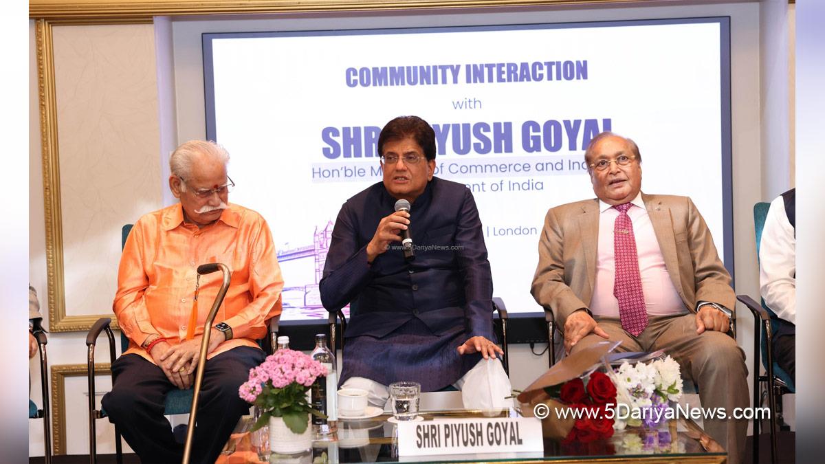 Piyush Goyal, BJP, Bharatiya Janata Party, London