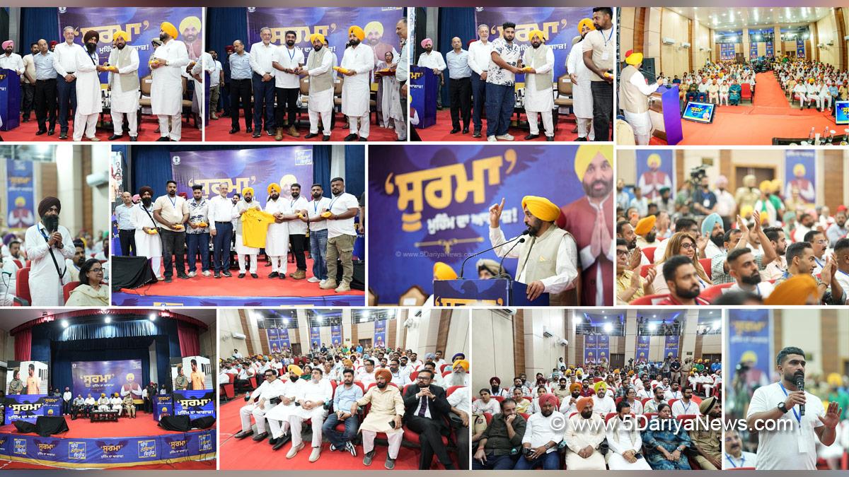 Bhagwant Mann, Bhagwant Singh Mann, AAP Punjab, Chief Minister Of Punjab, Dr Balbir Singh, Hardeep Singh Mundian, Soorma, Anti Drug Mission, Drive Against Drugs, Comprehensive Action against Drug Abuse, CADA, Nasha Mukt Bharat Abhiyan, War Against Drugs, Yudh Nashian Virudh