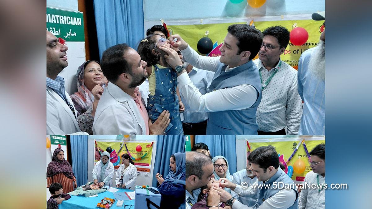 Athar Aamir Khan, Budgam, Deputy Commissioner Budgam, DC Budgam, Intensified Pulse Polio Immunization Programme 2026, IPPI 2026