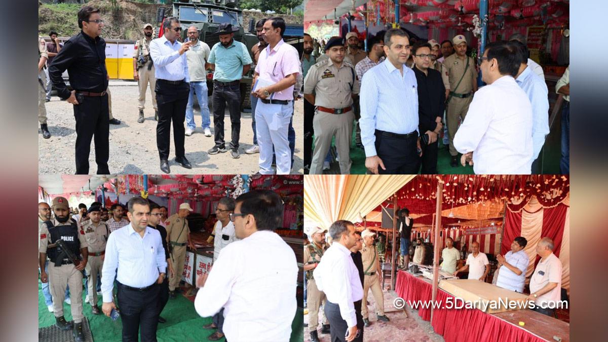 Mohammad Alyas Khan, Ramban, Deputy Commissioner Ramban, Shri Amarnath Ji Yatra, Shri Amarnath Ji Yatra 2026, Amarnath Ji Yatra, Amarnath Ji Yatra 2026, Shri Amarnath Ji Pilgrimage, Shri Amarnath Ji Shrine Board, SASB, SANJY 2026