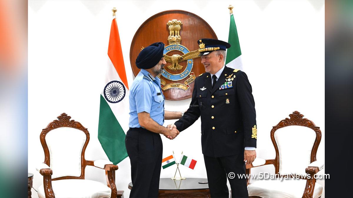 Military, Indian Air Force, Chief of the Air Staff, Air Chief Marshal AP Singh, Lieutenant General Antonio Conserva, New Delhi