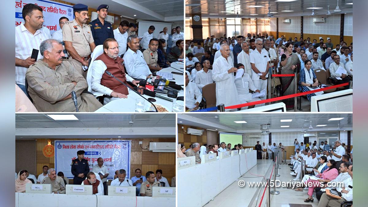 Dr Arvind Kumar Sharma, Dr Arvind Sharma, Haryana, BJP Haryana, Haryana News, Latest Haryana News