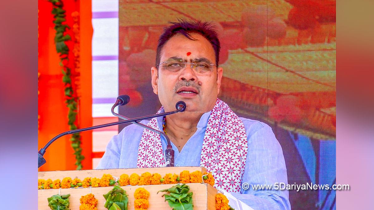 Bhajan Lal Sharma, BJP Rajasthan, Chief Minister Of Rajasthan, Jaipur