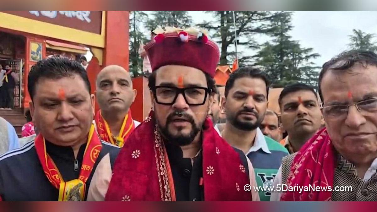 Anurag Thakur, Anurag Singh Thakur, BJP, Bharatiya Janata Party, Shimla