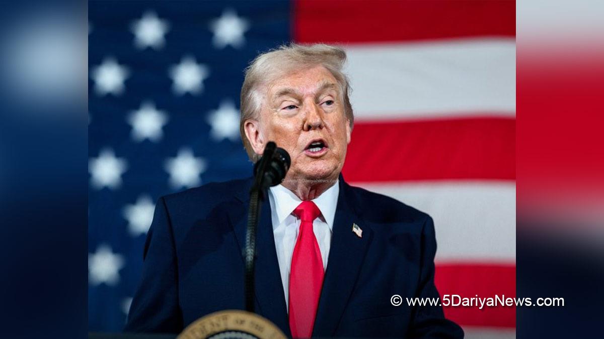 Donald Trump, US President, Washington
