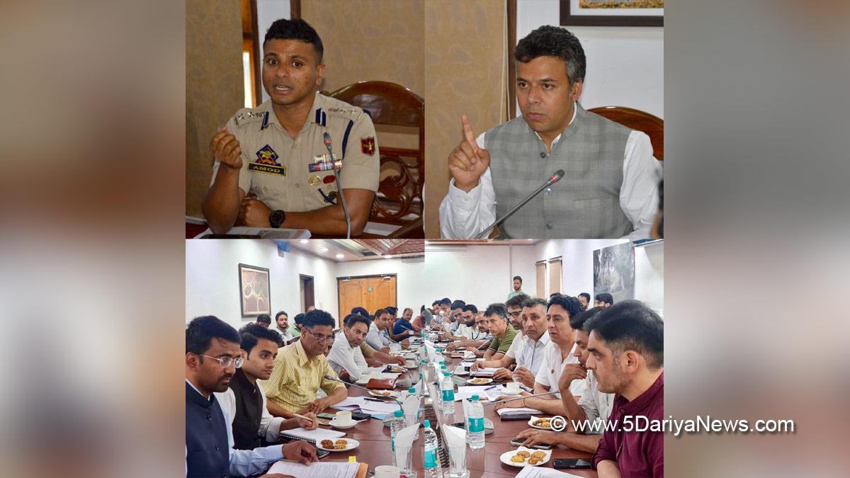 Dr Bilal Mohi Ud Din Bhat, Anantnag, DC Anantnag, Deputy Commissioner Anantnag, Amod Ashok Nagpure, Shri Amarnath Ji Yatra, Shri Amarnath Ji Yatra 2026, Amarnath Ji Yatra, Amarnath Ji Yatra 2026, Shri Amarnath Ji Pilgrimage, Shri Amarnath Ji Shrine Board, SASB, SANJY 2026