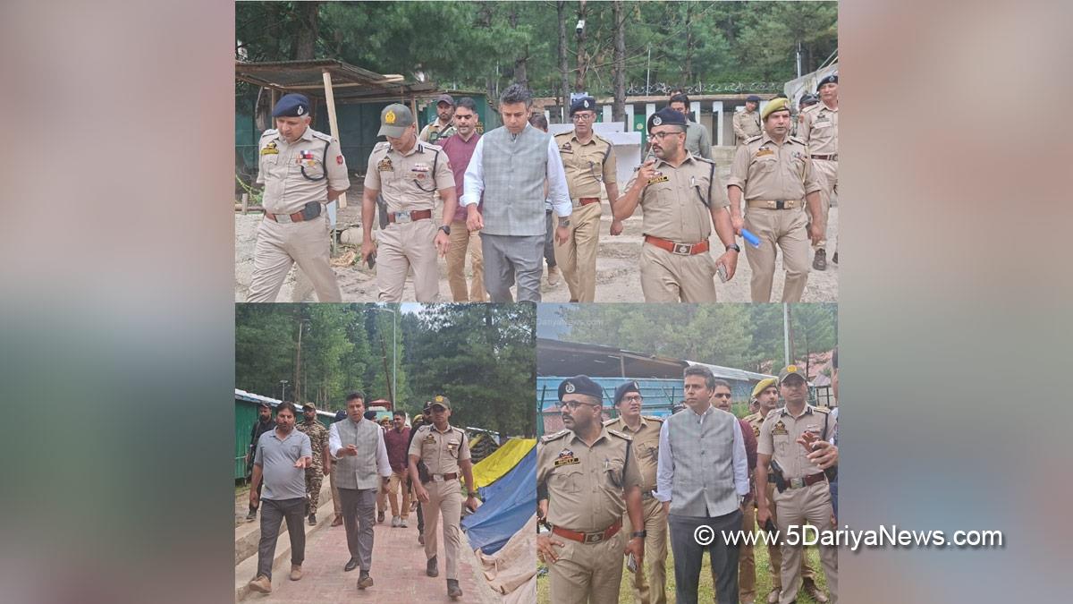 Dr Bilal Mohi Ud Din Bhat, Anantnag, DC Anantnag, Deputy Commissioner Anantnag, Amod Ashok Nagpure, Shri Amarnath Ji Yatra, Shri Amarnath Ji Yatra 2026, Amarnath Ji Yatra, Amarnath Ji Yatra 2026, Shri Amarnath Ji Pilgrimage, Shri Amarnath Ji Shrine Board, SASB, SANJY 2026