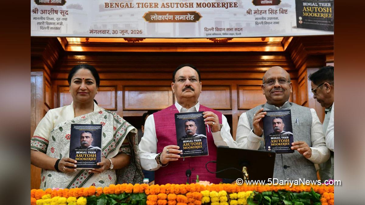 Jagat Prakash Nadda, JP Nadda, BJP, Bharatiya Janata Party, Rekha Gupta, Vijender Gupta, New Delhi