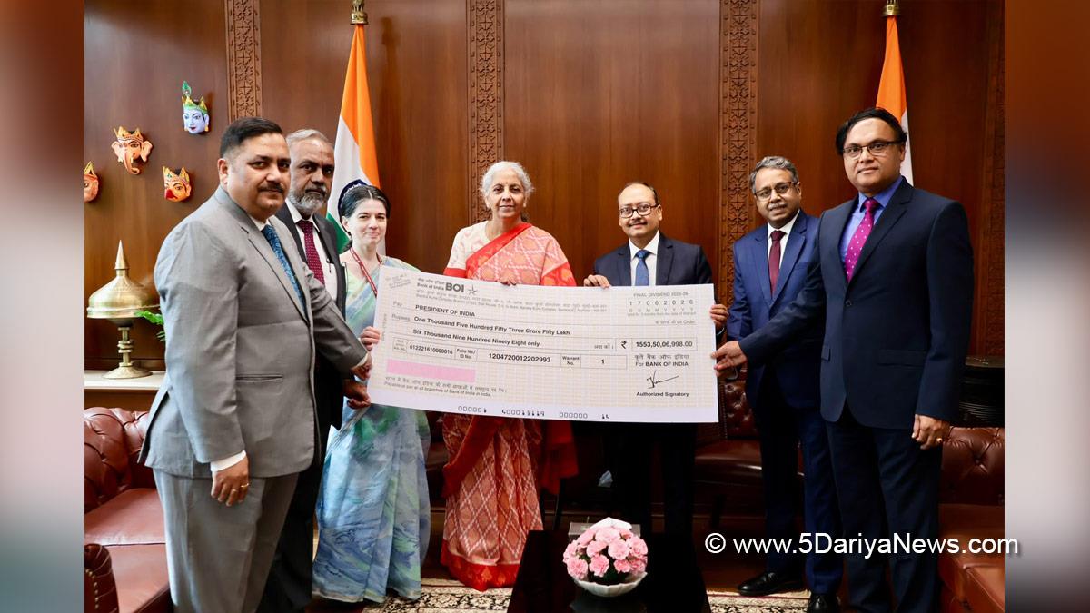 Nirmala Sitharaman, BJP, Bharatiya Janata Party, Bank of India, New Delhi