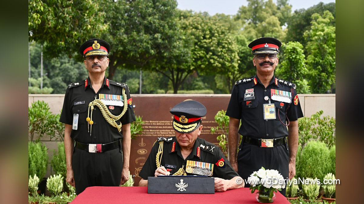 Military, General Dhiraj Seth, Indian Army, Chief of the Army Staff, COAS, New Delhi