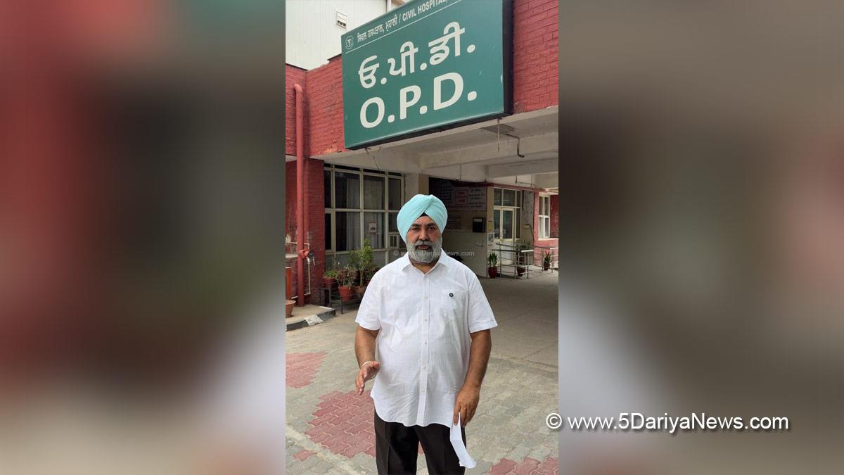 Kuljit Singh Bedi, Mohali Municipal Corporation, SAS Nagar, Mohali, Sahibzada Ajit Singh Nagar, Punjab Congress, Punjab, Punjab News, Latest Punjab News