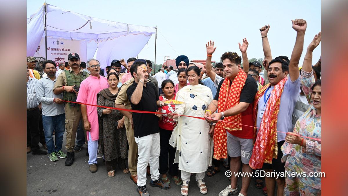 Ayushi Sudan, Samba, Deputy Commissioner Samba, Shri Amarnath Ji Yatra, Shri Amarnath Ji Yatra 2026, Amarnath Ji Yatra, Amarnath Ji Yatra 2026, Shri Amarnath Ji Pilgrimage, Shri Amarnath Ji Shrine Board, SASB, SANJY 2026