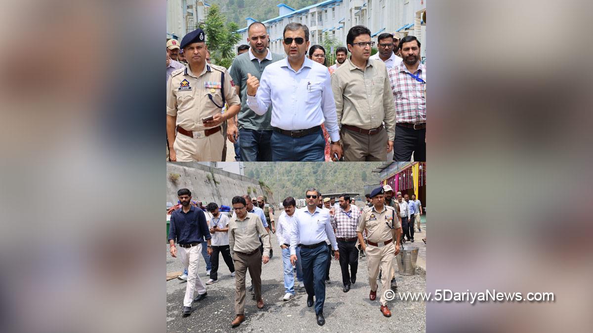 Mohammad Alyas Khan, Ramban, Deputy Commissioner Ramban, Shri Amarnath Ji Yatra, Shri Amarnath Ji Yatra 2026, Amarnath Ji Yatra, Amarnath Ji Yatra 2026, Shri Amarnath Ji Pilgrimage, Shri Amarnath Ji Shrine Board, SASB, SANJY 2026