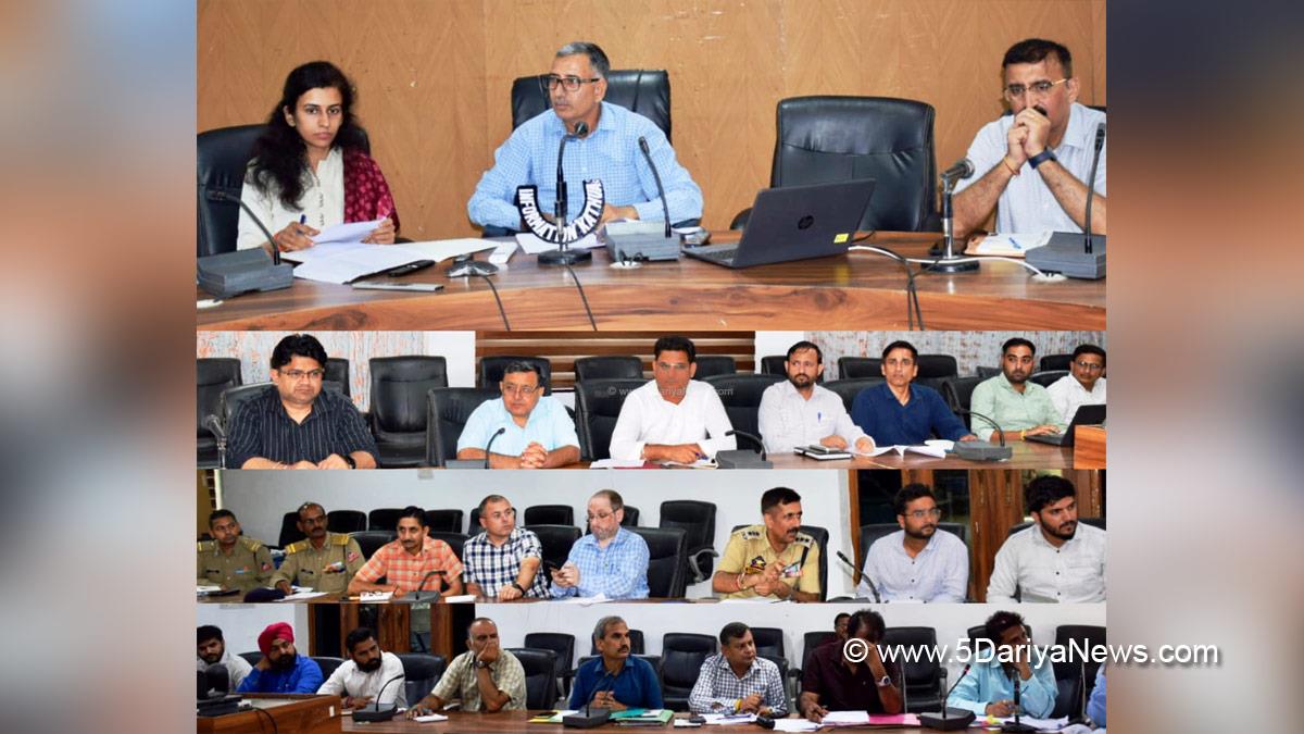 Rajesh Sharma, Kathua, DC Kathua, Deputy Commissioner Kathua