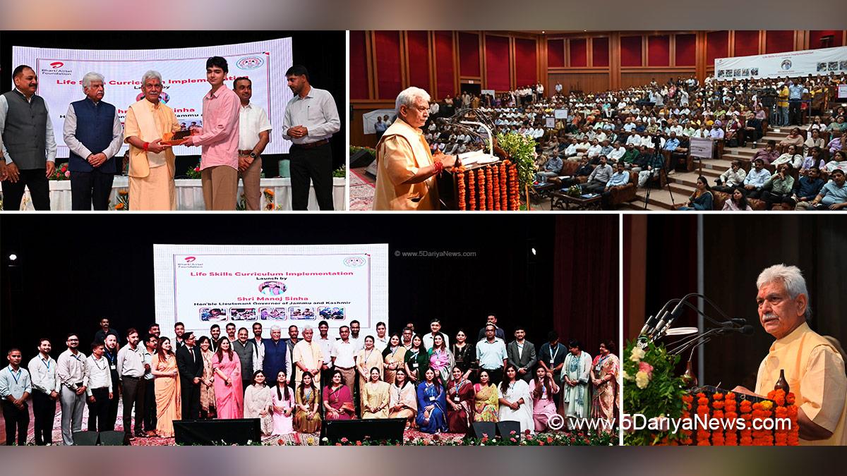 Manoj Sinha, Lieutenant Governor JK, Ramesh Kumar, Divisional Commissioner Jammu, One Day Capacity Building Programme, Jammu
