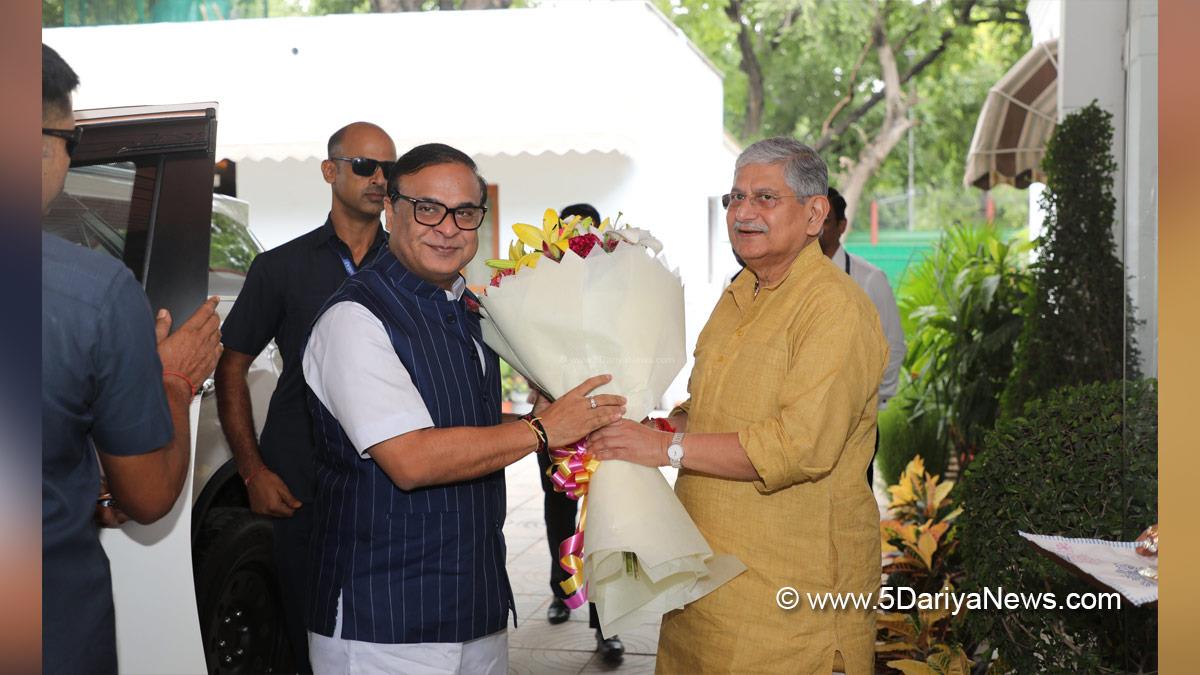 Himanta Biswa Sarma, Chief Minister of Assam, BJP Assam, Rajiv Ranjan Singh, New Delhi