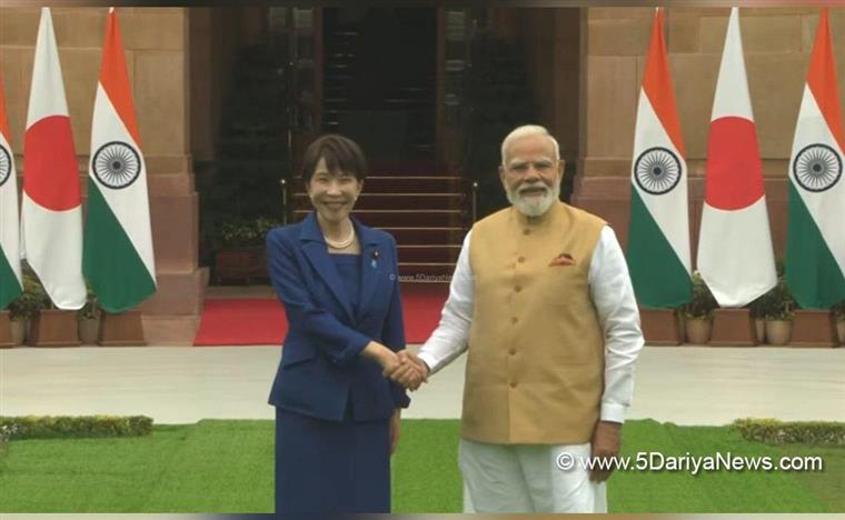 PM Narendra Modi, Sanae Takaichi hold talks at Hyderabad House