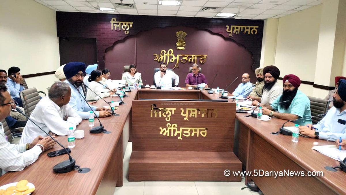 Dalwinderjit Singh, DC Amritsar, Amritsar, Deputy Commissioner Amritsar, Punjab, Punjab News, Latest Punjab News