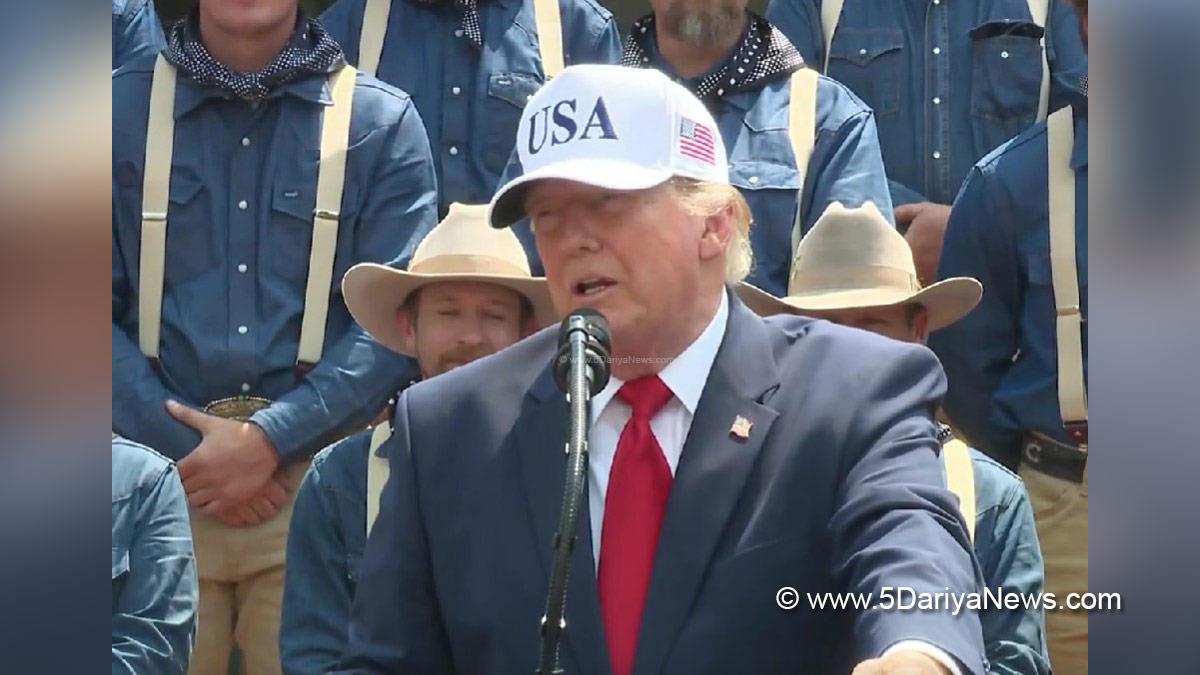 Donald Trump, US President, Washington