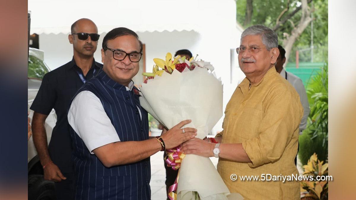 Himanta Biswa Sarma, Chief Minister of Assam, BJP Assam, Rajiv Ranjan Singh, New Delhi
