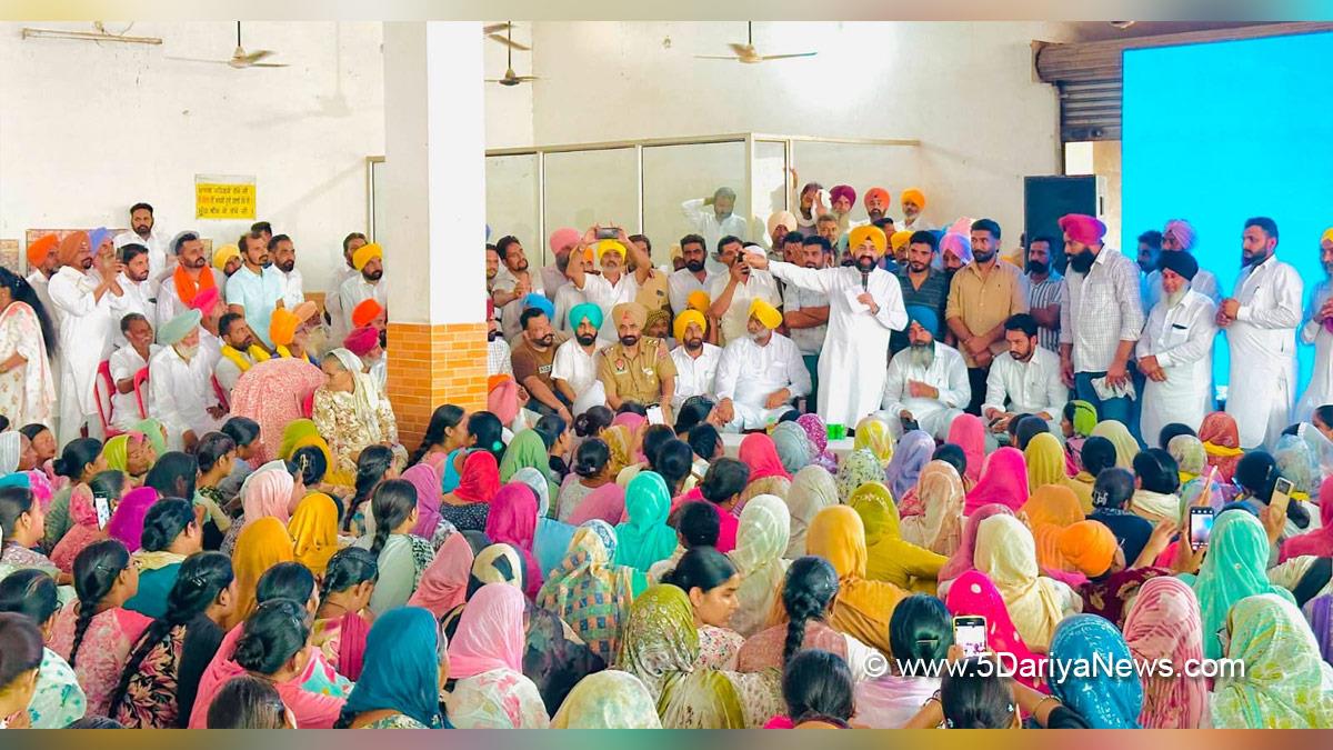 Gurpreet Singh Banawali, Sardulgarh, AAP Punjab, Punjab, Punjab News, Latest Punjab News, Mawan Dhian Satkar Yojana, Mukh Mantri Mawan Dhiyan Satkar Yojana