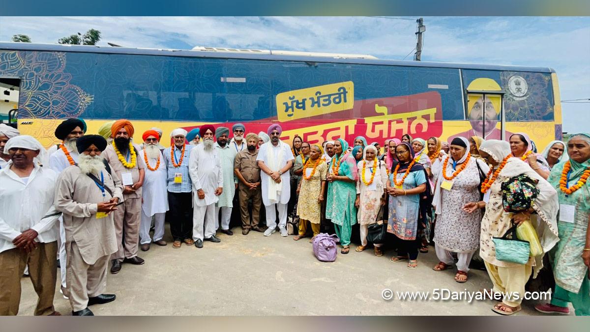 Kuljit Singh Randhawa, Dera Bassi, AAP Punjab, Punjab, Punjab News, Latest Punjab News, Mukh Mantri Teerth Yatra, Mukh Mantri Tirth Yatra Scheme