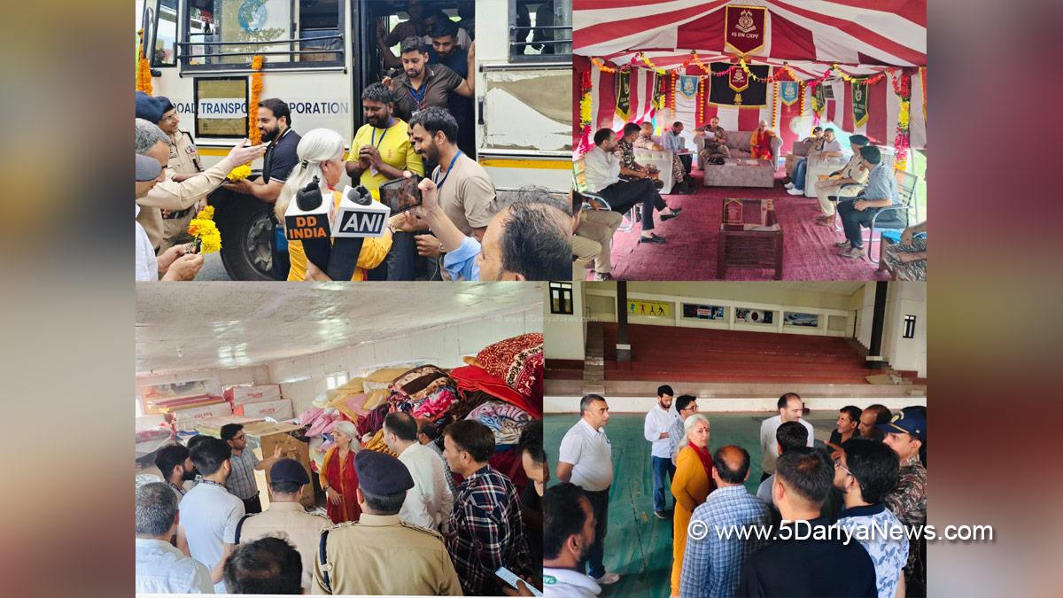 Indu Kanwal Chib, Bandipora, Deputy Commissioner Bandipora, Shri Amarnath Ji Yatra, Shri Amarnath Ji Yatra 2026, Amarnath Ji Yatra, Amarnath Ji Yatra 2026, Shri Amarnath Ji Yatra Pilgrims, Shri Amarnath Ji Shrine Board, SASB, SANJY 2026