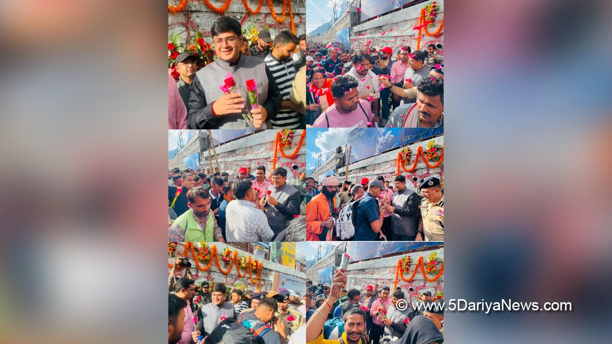Jatin Kishore, Ganderbal, Deputy Commissioner Ganderbal, Shri Amarnath Ji Yatra, Shri Amarnath Ji Yatra 2026, Amarnath Ji Yatra, Amarnath Ji Yatra 2026, Shri Amarnath Ji Yatra Pilgrims, Shri Amarnath Ji Shrine Board, SASB, SANJY 2026, Baltal Base Camp