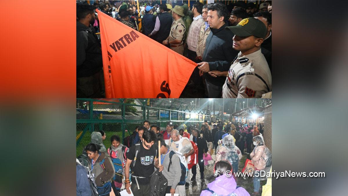 Dr Bilal Mohi Ud Din Bhat, Anantnag, DC Anantnag, Deputy Commissioner Anantnag, Amod Ashok Nagpure, Shri Amarnath Ji Yatra, Shri Amarnath Ji Yatra 2026, Amarnath Ji Yatra, Amarnath Ji Yatra 2026, Shri Amarnath Ji Yatra Pilgrims, Shri Amarnath Ji Shrine Board, SASB, SANJY 2026
