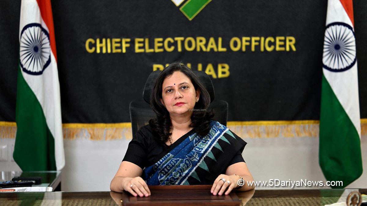 Anindita Mitra, Election Commision Punjab, ECI, Chief Electoral Officer Punjab, CEO Punjab, Punjab, Punjab News, Latest Punjab News, Punjab Adminstration