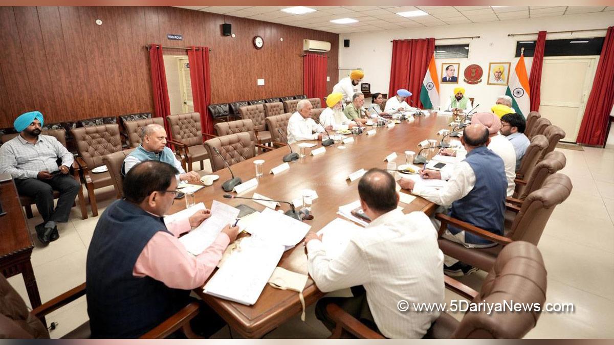 Bhagwant Mann, Bhagwant Singh Mann, AAP Punjab, Chief Minister Of Punjab, Punjab, Punjab News, Latest Punjab News, Cabinet Decision Punjab