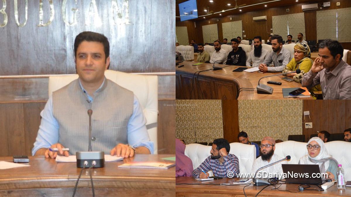 Athar Aamir Khan, Budgam, Deputy Commissioner Budgam, DC Budgam, District Level Implementation Committee, DLIC