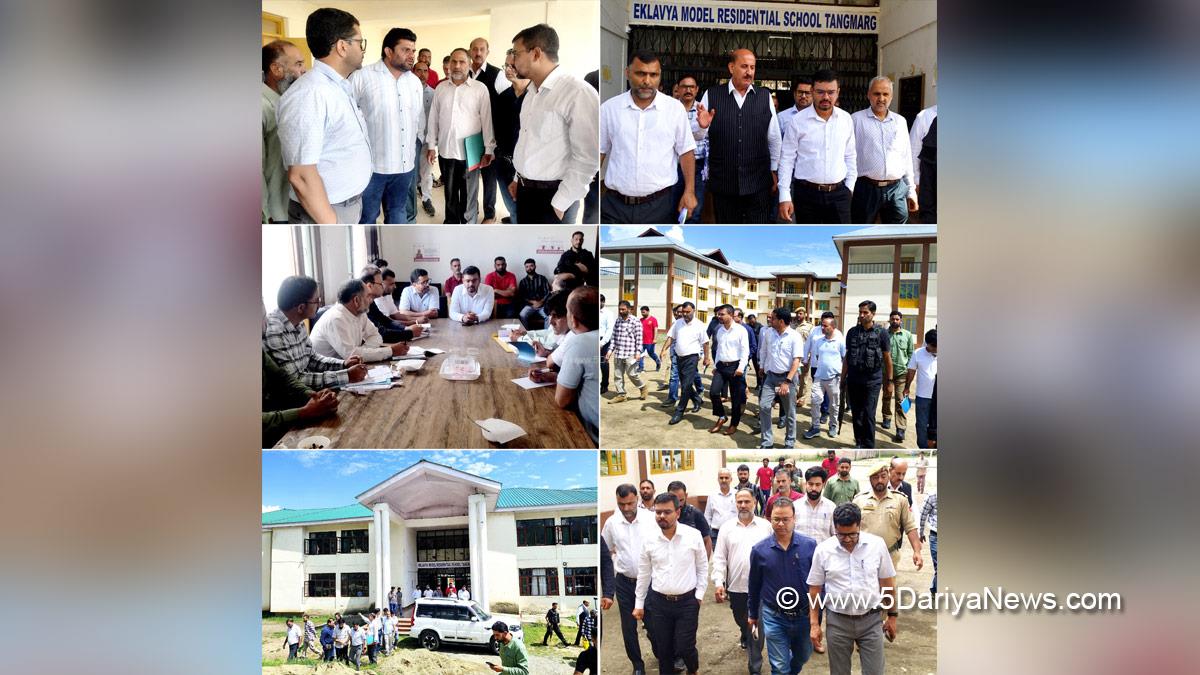 Shahzad Alam, Kulgam, Deputy Commissioner Kulgam, Eklavya Model Residential School, EMRS